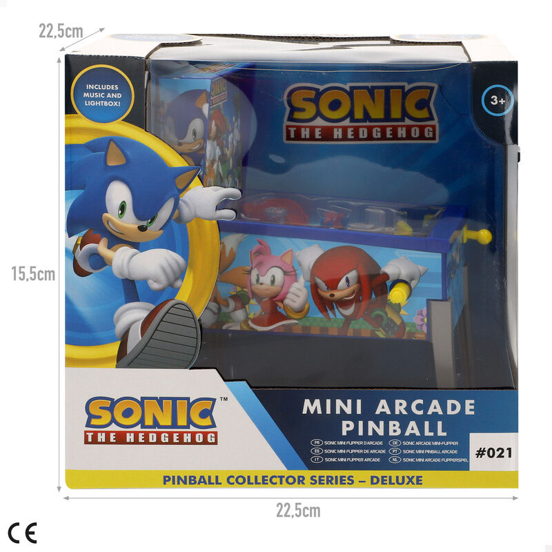 Mini Arcade Pinball SEGA de Sonic the Hedgehog - 2