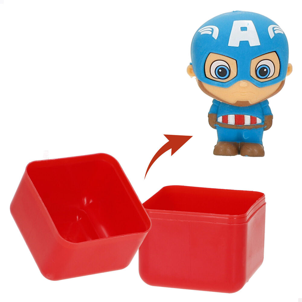 Cápsula Marvel con puzzle 3D y goma de borrar surtida - 2