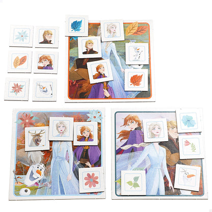 Bingo Frozen Disney con Anna, Elsa, Kristoff y Olaf - 2