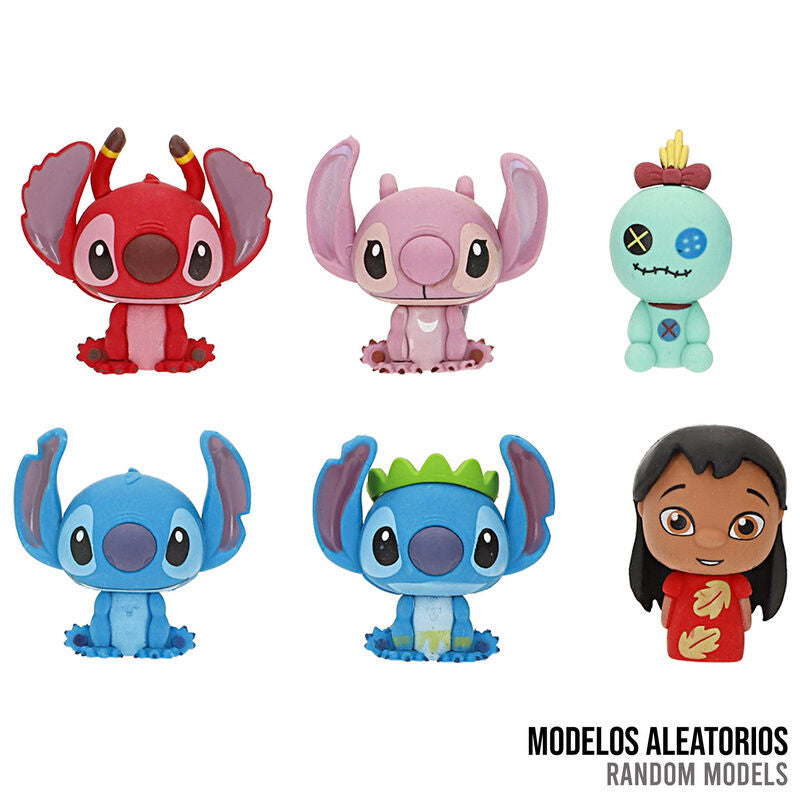 Cápsula puzzle 3D de goma de borrar Disney Stitch - 4