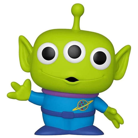 Figura Funko POP de Alien de Toy Story 4 con traje espacial azul