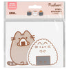 Set de dos pegatinas de vinilo Pusheen con diseño Sushi Roll