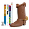 Set de escritura Toy Story con portalápices en forma de bota de Woody