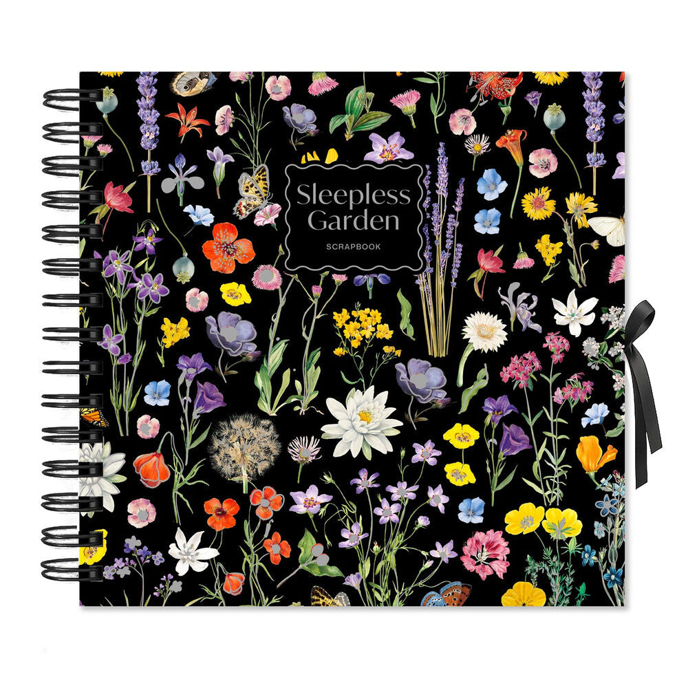 Álbum scrapbook ERIK Sleepless Garden con flores y mariposas