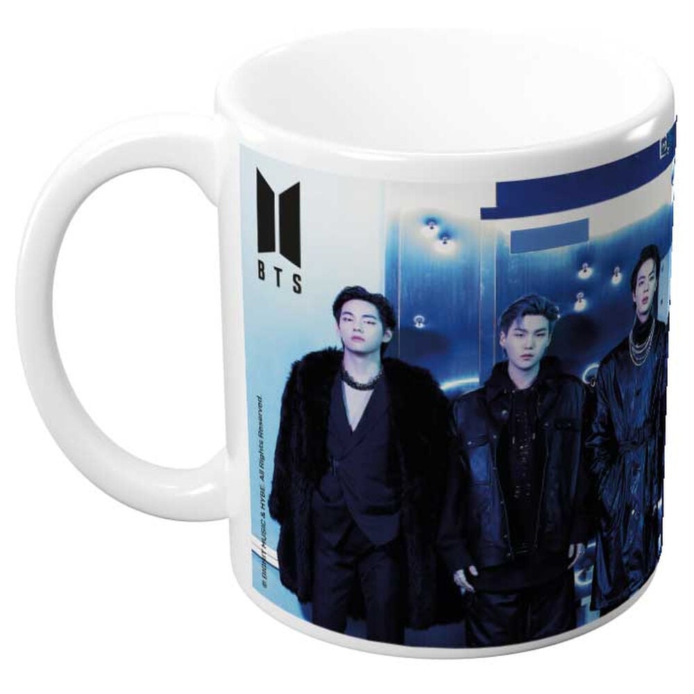 Taza de cerámica ERIK con diseño azul de BTS