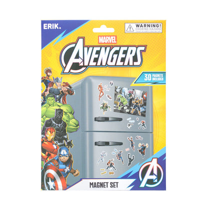 Set de 30 imanes troquelados de Los Vengadores Marvel