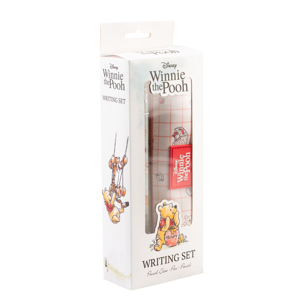 Set de papelería Winnie the Pooh con estuche mini, lápiz y bolígrafo - 2