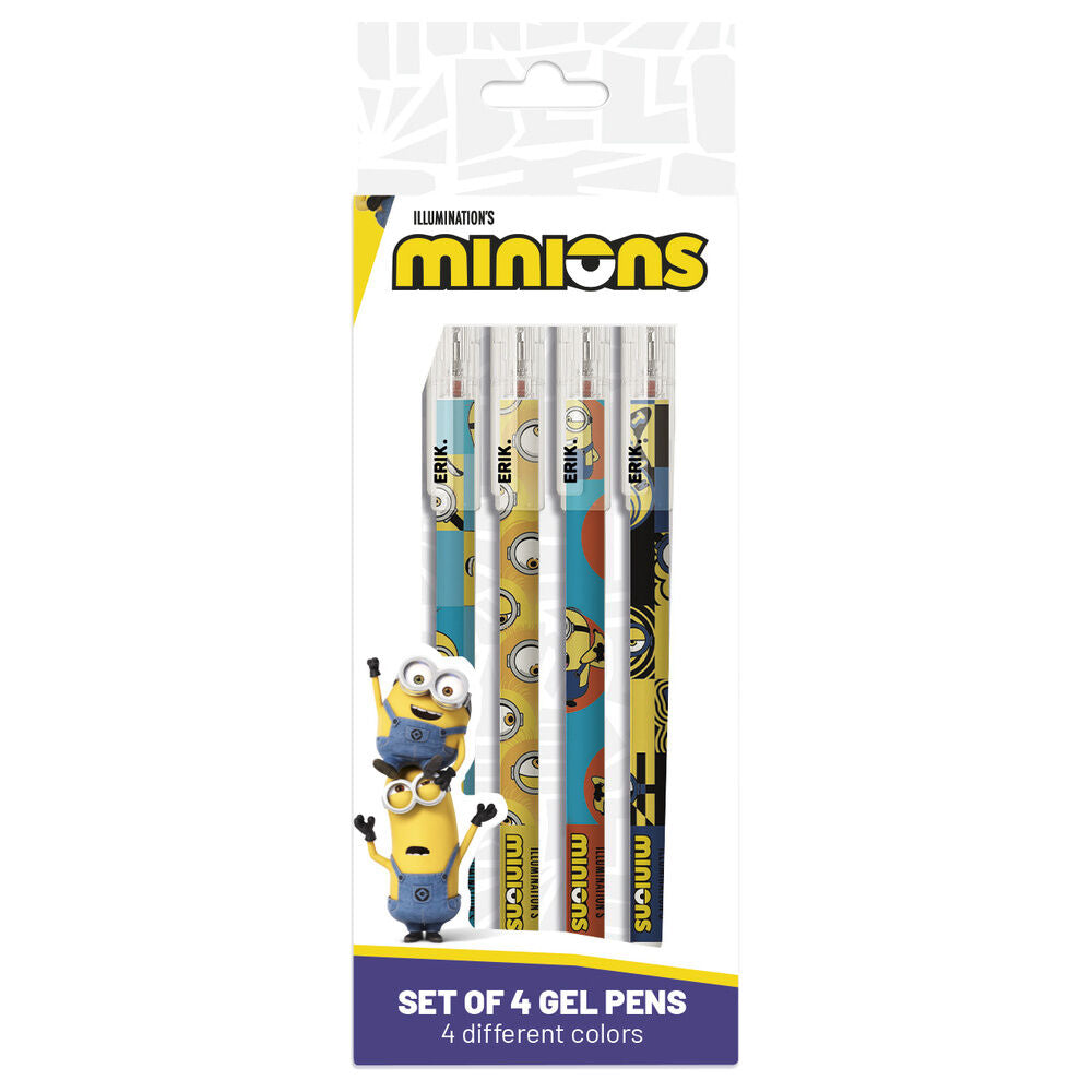 Bolígrafos borrables ERIK con diseños surtidos de Minions - 2
