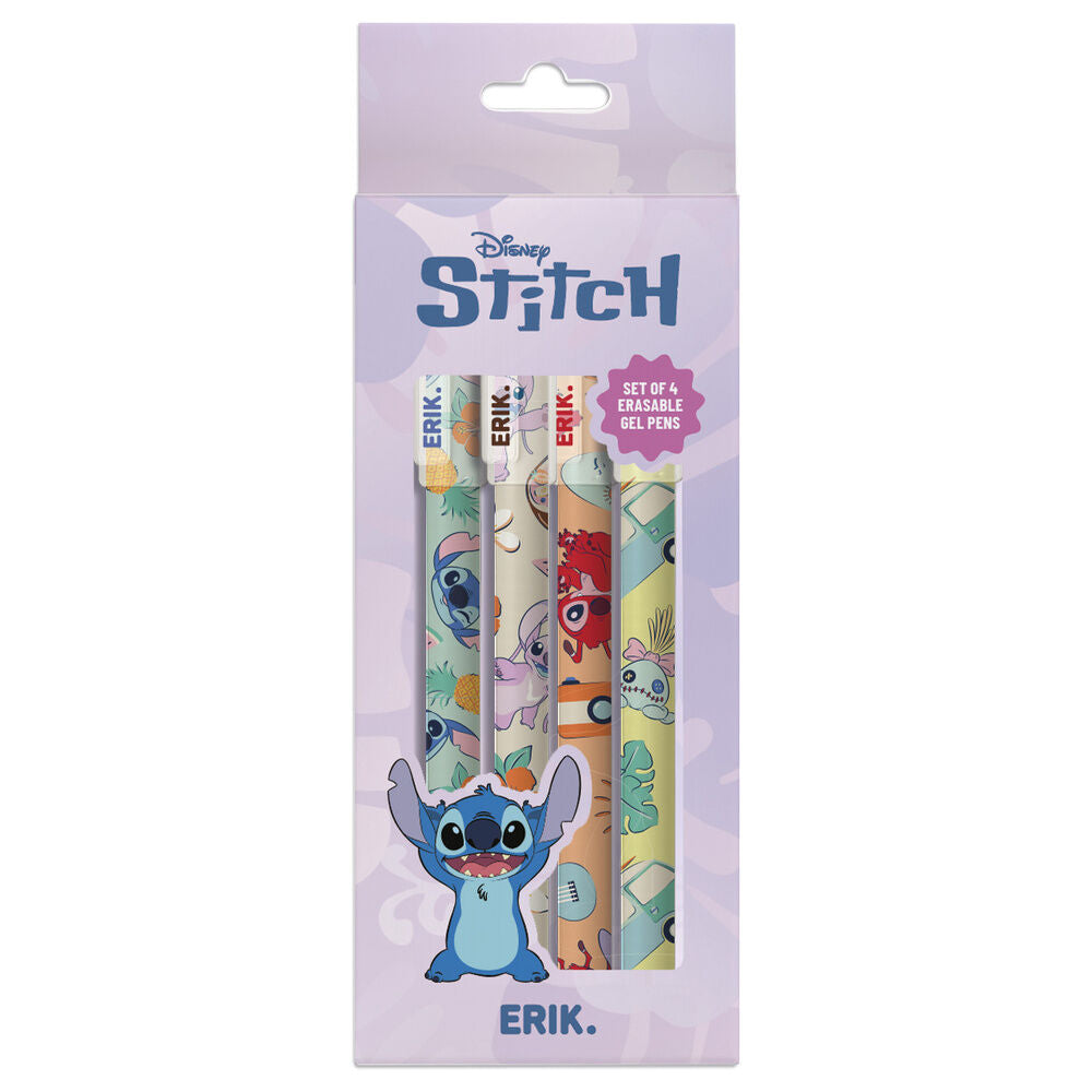 Bolígrafos borrables Stitch Disney ERIK con diseños surtidos - 2
