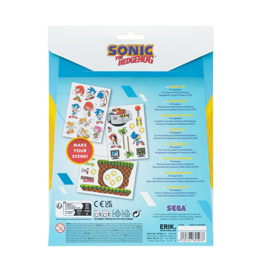 Set de 31 imanes troquelados de Sonic the Hedgehog ERIK - 2