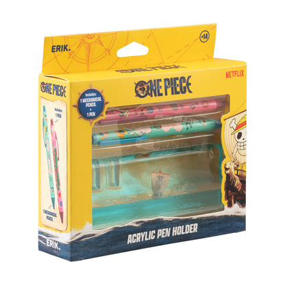 Base acrílica del Going Merry de One Piece con lápiz y bolígrafo - 3
