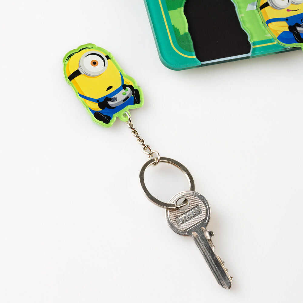 Colgador de llaves Minions ERIK con dos llaveros magnéticos - 3