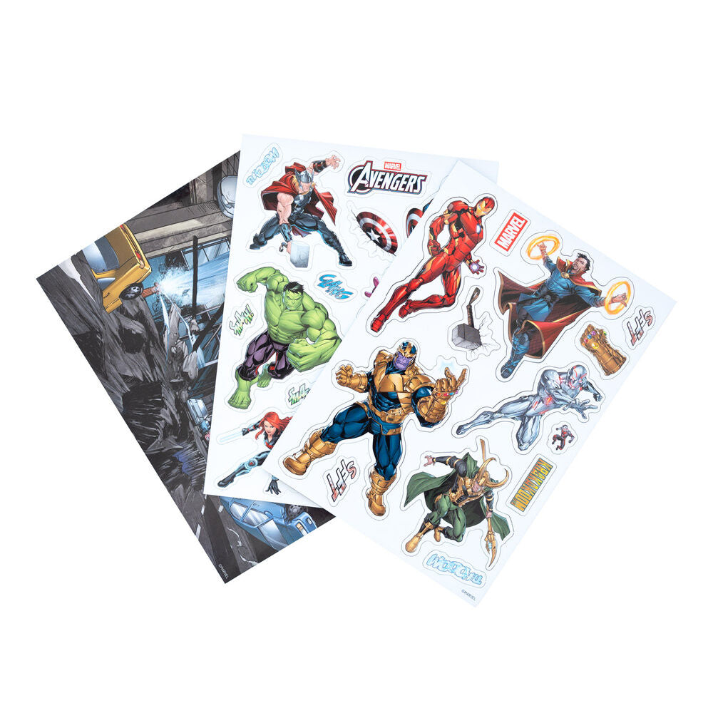 Set de 30 imanes troquelados de Los Vengadores Marvel - 3