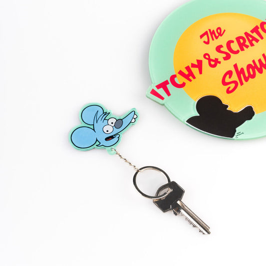Colgador de llaves ERIK de Itchy y Scratchy con dos llaveros - 5