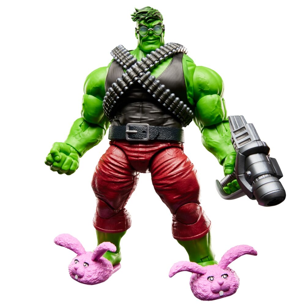 Figura articulada Professor Hulk Marvel Legends de 15 cm con accesorios - 5