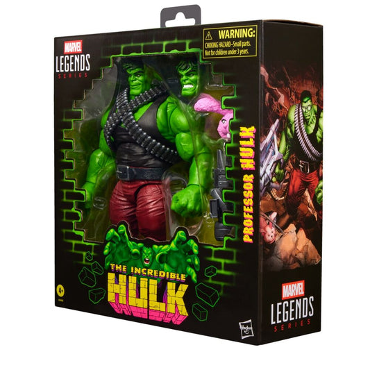 Figura articulada Professor Hulk Marvel Legends de 15 cm con accesorios - 8