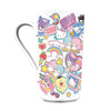 Taza de cerámica Hello Kitty and Friends con diseño colorido de personajes Sanrio