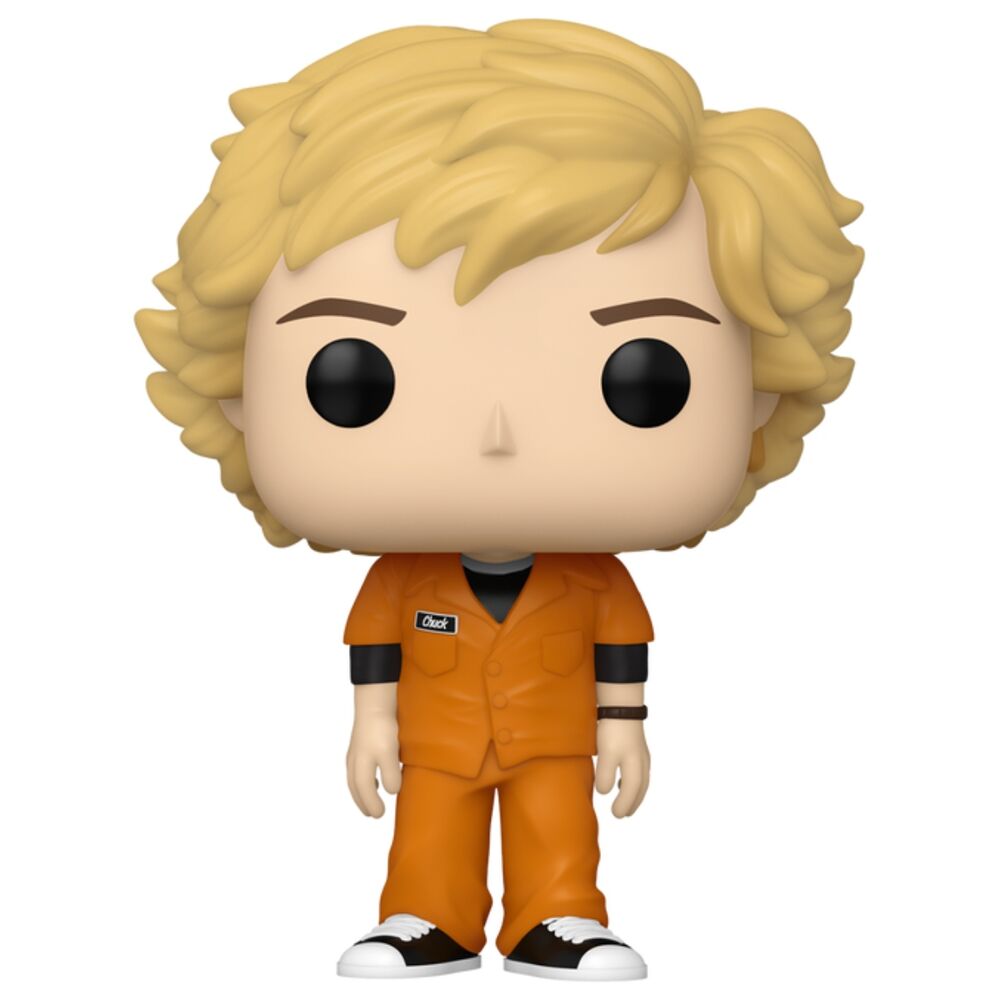 Figura Funko POP! de Mike Dirnt de Green Day con traje naranja