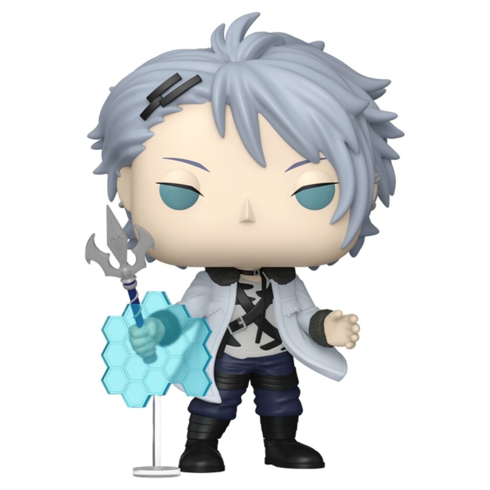 Figura Funko POP! de Wirbel de Frieren Beyond Journey's End con efecto azul hexagonal