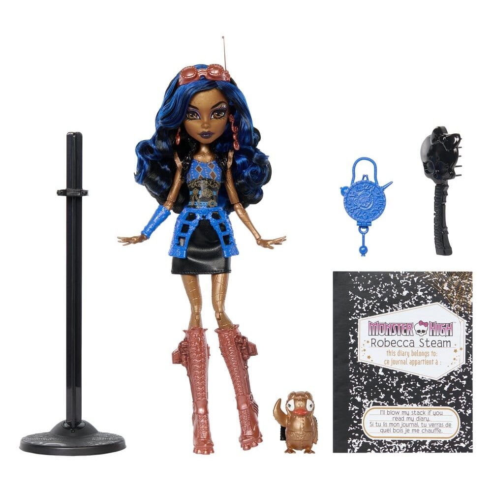 Muñeca Robecca Steam Monster High con Captain Penny - 4