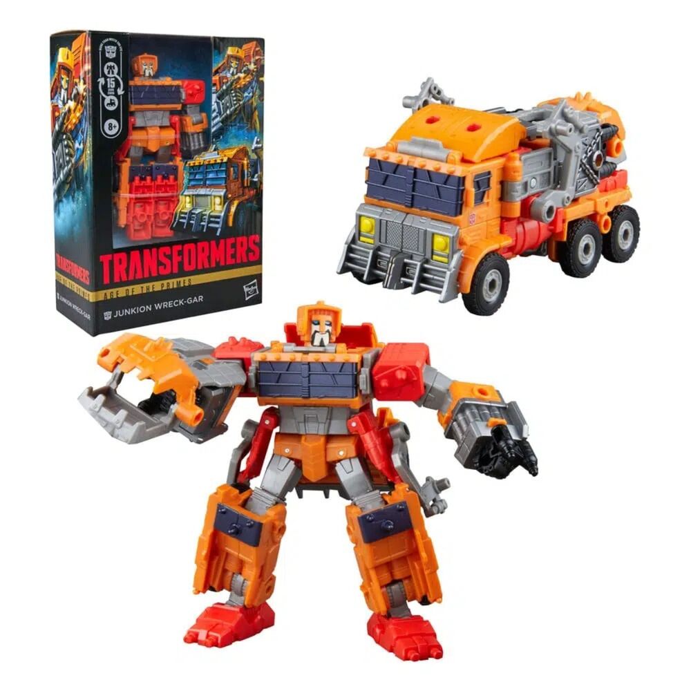 Figura articulada Junkion Wreck-Gar de Transformers Age of the Primes - 2