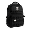 Mochila negra The Punisher Marvel CERDÁ con calavera frontal