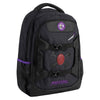 Mochila negra CERDÁ de Masters of the Universe con detalles morados