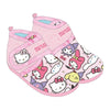 Pantuflas rosas Hello Kitty and Friends con personajes de Sanrio