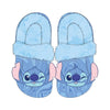 Pantuflas azules de Stitch Disney con acabado afelpado