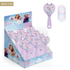Cepillo Frozen Disney lila con diseño de Elsa y forma de corazón