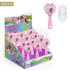 Cepillo rosa de La Casa de Muñecas de Gabby con gomas para el pelo