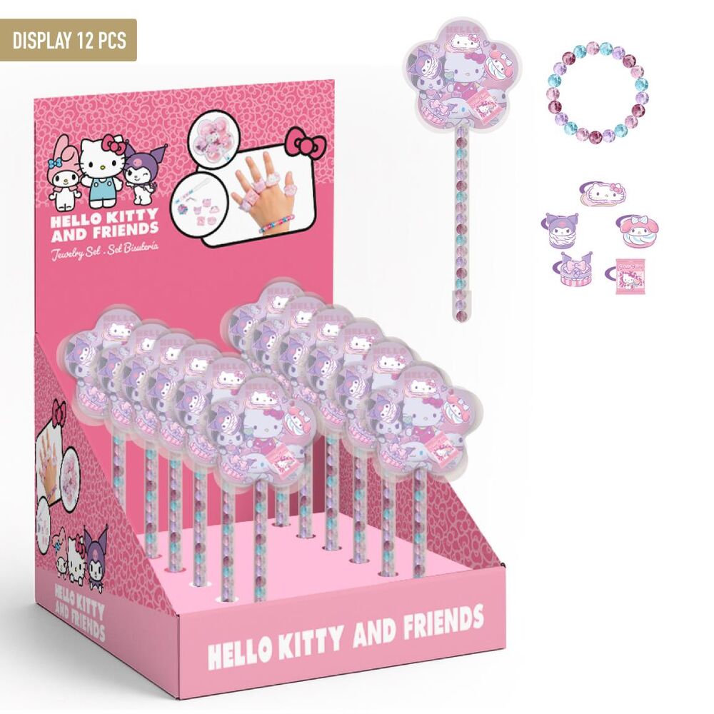 Set de bisutería Hello Kitty and Friends de CERDÁ