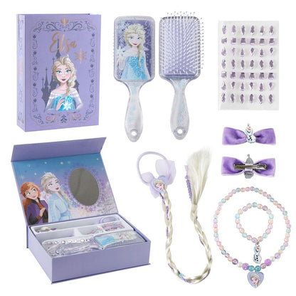 Set de belleza Frozen Disney CERDÁ con caja, espejo y accesorios