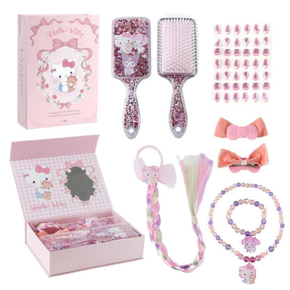Set de belleza Hello Kitty and Friends con accesorios para cabello, uñas y bisutería