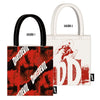 Bolsa shopping Daredevil Marvel en diseños surtidos rojo, negro y blanco