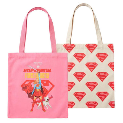 Bolsas shopping surtidas de Supergirl y Superman DC Comics