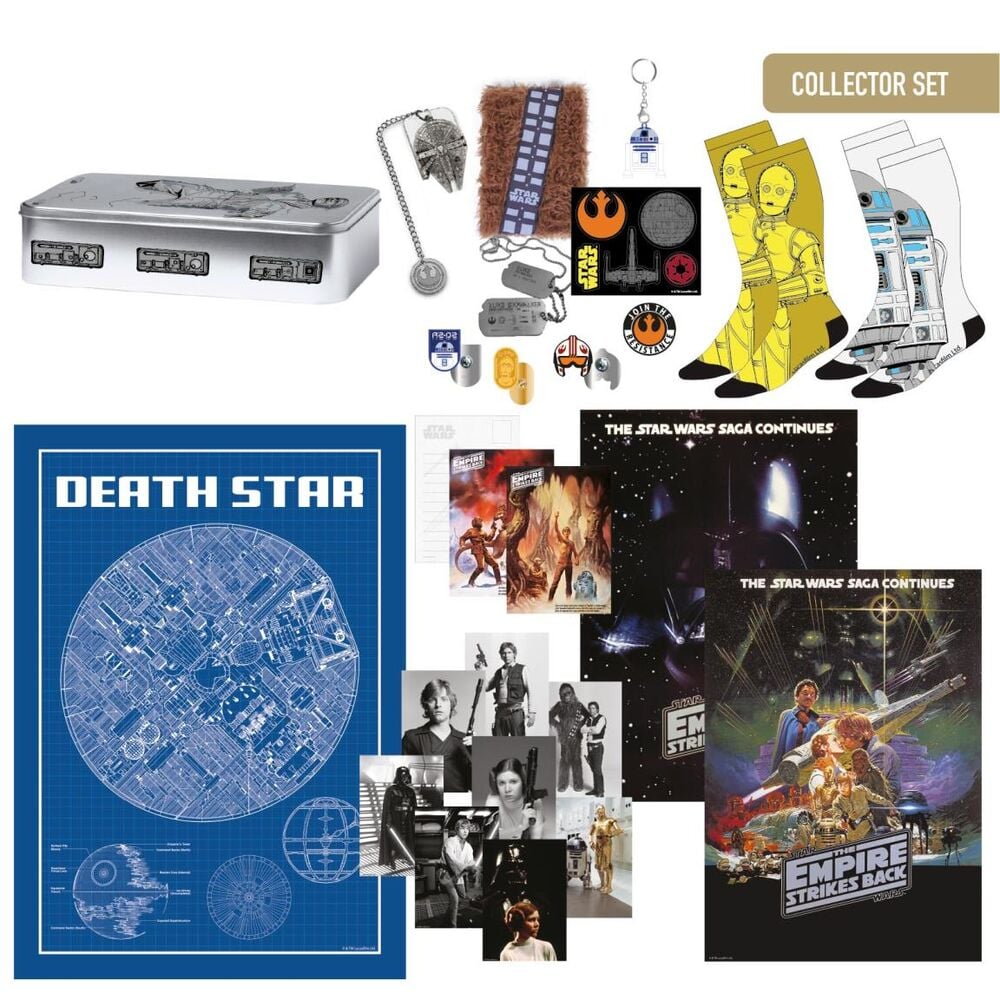 Set regalo coleccionista Star Wars CERDÁ con caja, calcetines y accesorios
