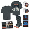 Camiseta gris Star Wars de algodón con Darth Vader y stormtroopers