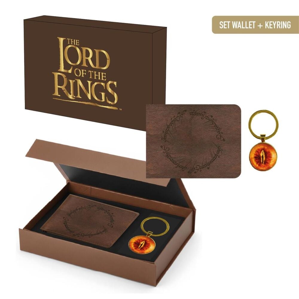 Set regalo con cartera y llavero de El Señor de los Anillos