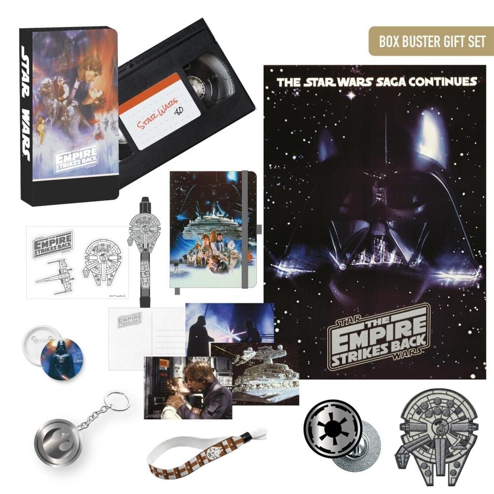 Set regalo Star Wars The Empire Strikes Back con papelería y accesorios