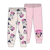 Set de dos pantalones infantiles de Minnie Disney en rosa y estampado