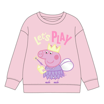 Sudadera rosa infantil de Peppa Pig con diseño de hada