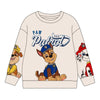 Sudadera infantil beige de Paw Patrol con Chase, Marshall y Rubble