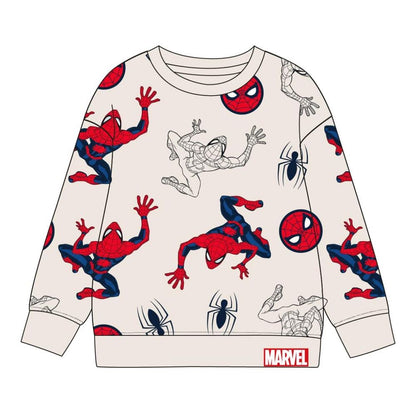 Sudadera infantil Spider-Man Marvel con estampado integral