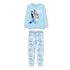 Pijama largo infantil de Bluey en azul claro