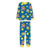 Pijama infantil de manga larga de Bob Esponja con camiseta y pantalón azul