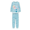 Pijama Frozen Disney azul de manga larga con Elsa