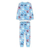 Pijama infantil de dos piezas Stitch Disney azul