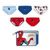 Set de cinco calzoncillos Spiderman Marvel con neceser