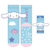 Calcetines antideslizantes azules y rosas de Cinnamoroll Hello Kitty